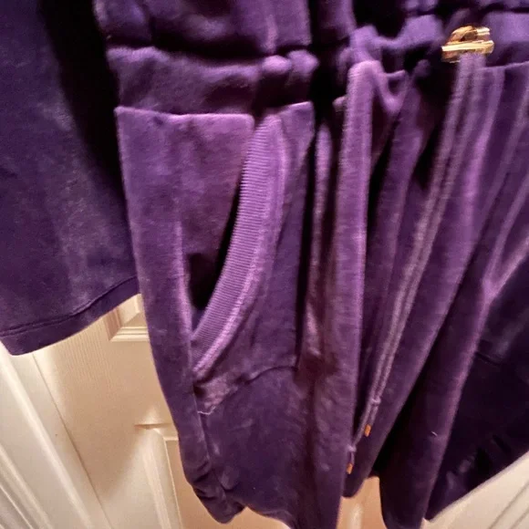 Calvin Klein Deep Purple Velvet Dress or Top - Picture 6 of 6